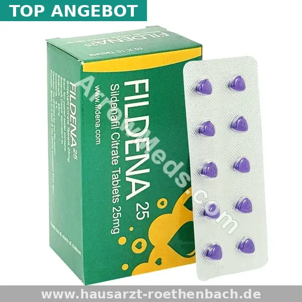 Fildena – Erektionsförderer aus der Versandapotheke